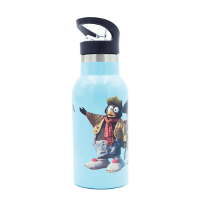 Flåklypa Drikkeflaske, Blå, 350 ml