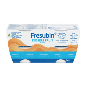 Fresubin dessert fruit, Eple og fersken, 4x125 ml