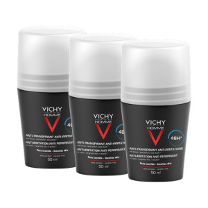 Vichy Homme Anti-Perspirant Anti-Irritation 48H x3