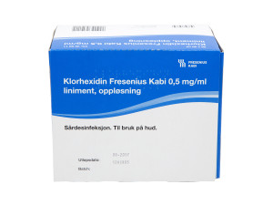 Klorhexidin Liniment 0,5mg/ml, 20 x 30 ml