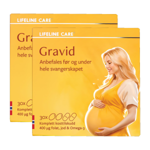 Lifeline Care Kosttilskudd Gravid x2