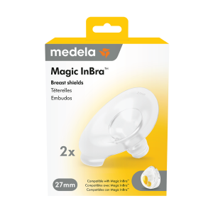 Medela Magic InBra Brysttrakt, 27 mm, 2 stk.