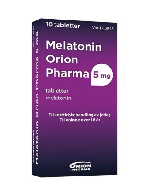 Orion 5 mg tabletter, 10 stk.