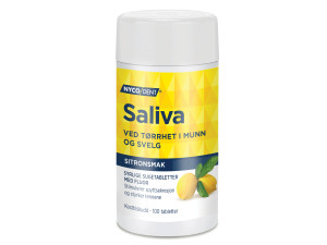 Nycodent Saliva m/sitron, 100 stk.