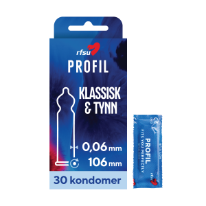 Rfsu Profil Kondom, 30 stk.