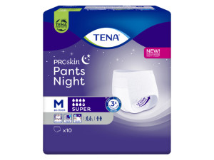 Tena Pants Super Night, Medium, 10 stk.