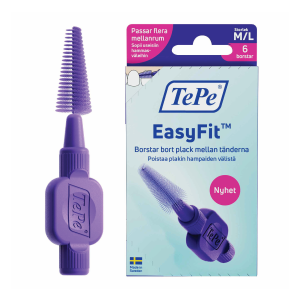 TePe EasyFit Mellomromsbørste, Medium/Large, 6 stk.