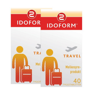Idoform Travel Tyggetabletter x2
