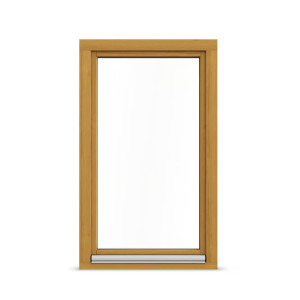 fenetre24.com Fenêtre fixe en bois, Classique 68 mm, Pin, Clair 325, 1 vantail, 510 x 510 mm, configuration personnalisée