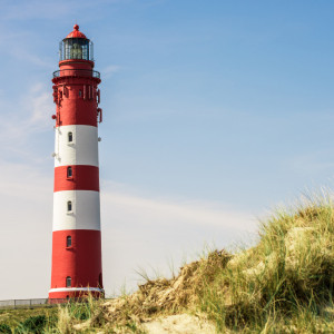 Wunschmotiv als Fensterfolie - Leuchtturm Amrum oder mit Eigenem Foto