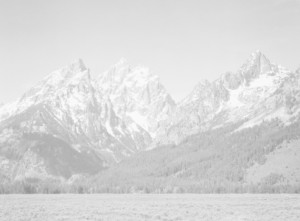 Bild Fensterfolie - Grand Teton Wyoming Iii oder mit Eigenem Foto
