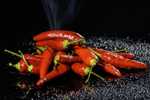 Wunschbild Fensterfolie - Chili - Hot Stuff oder mit Eigenem Foto