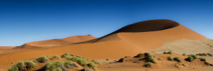 Motiv als Fensterfolie - Sossusvlei Dünenfeld Namibia oder mit Eige...