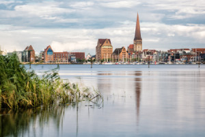 Wunschbild als Fensterfolie - Blick Auf Rostock oder mit Eigenem Foto