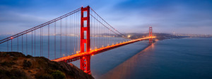 Wunschmotiv Fensterfolie - Golden Gate oder mit Eigenem Foto