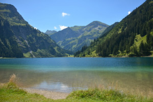 Foto auf Fensterfolie - Vilsalpsee oder mit Eigenem Foto