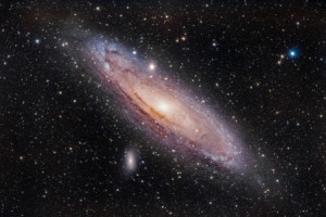 Bild Fensterfolie - M31 Andromeda Galaxie oder mit Eigenem Foto