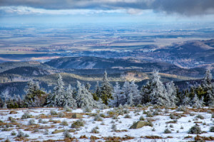 Motiv auf Fensterfolie - Harz - Blick Vom Brocken oder mit Eigenem ...