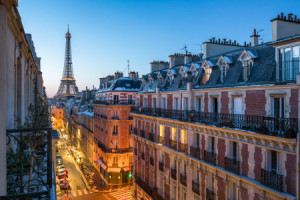 Wunschmotiv als Fensterfolie - Über Den Dächern Von Paris oder mit ...