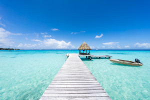 Fensterfolie - Holsteg Am Meer In Der Südsee oder mit Eigenem Foto