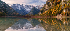 Fotos Fensterfolie - Herbst Am Dürrensee Südtirol oder mit Eigenem ...