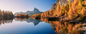 Foto auf Fensterfolie - Herbst In Den Dolomiten oder mit Eigenem Foto