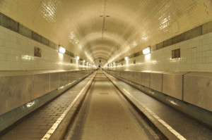 Glas-Schneidebrett - Alter Elbtunnel oder mit Eigenem Foto