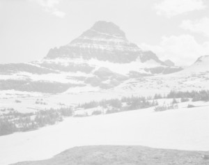 Wunschbild auf Glas-Schneidebrett - Glacier National Park Logans Pa...