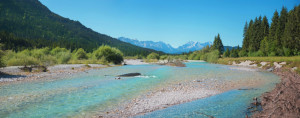 Bilder Glas-Schneidebrett - Obere Isar Mit Karwendelblick oder mit ...
