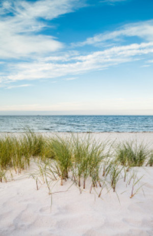Foto Glas-Schneidebrett - Ostsee Sommerurlaub oder mit Eigenem Foto