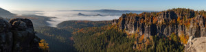 Wunschbild Glas-Schneidebrett - Elbsandsteingebirge oder mit Eigene...