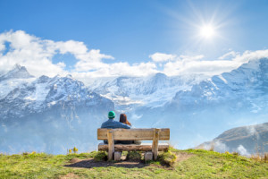 Fotos Glas-Schneidebrett - Entspannen Im Urlaub In Den Schweizer Al...