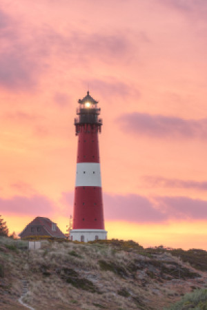 Wunschbild auf Glas-Schneidebrett - Sylt Leuchtturm In Hörnum oder ...
