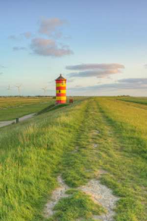 Wunschbild Glas-Schneidebrett - Pilsumer Leuchtturm In Ostfriesland...