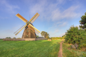 Wunschmotiv als Glas-Schneidebrett - Windmühle Auf Amrum oder mit E...