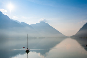 Motiv als Grußkarte - Morgenstille oder mit Eigenem Foto
