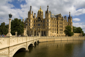 Bild auf Grußkarte - Schweriner Schloss 3 oder mit Eigenem Foto