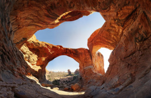 Bild auf Grußkarte - Double Arch oder mit Eigenem Foto