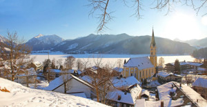 Wunschmotiv Grußkarte - Schliersee Im Winter oder mit Eigenem Foto