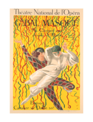 Wunschmotiv als Grußkarte - Grand Bal Masque By Leonetto Cappiello ...
