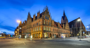 Motiv als Grußkarte - Altes Rathaus Von Hannover oder mit Eigenem F...