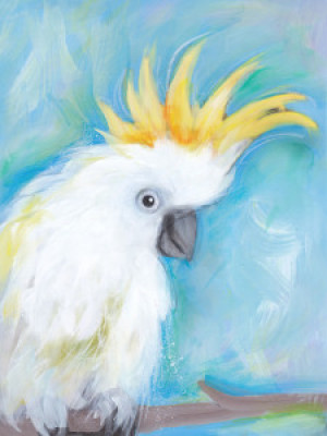 Wunschmotiv als Grußkarte - Blue Cockatoo oder mit Eigenem Foto
