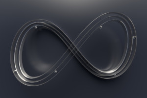 Wunschbild als Grußkarte - Infinite oder mit Eigenem Foto