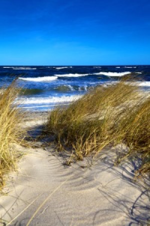 Motiv als Grußkarte - Sonne Sand Und Meer - 2 - oder mit Eigenem Foto