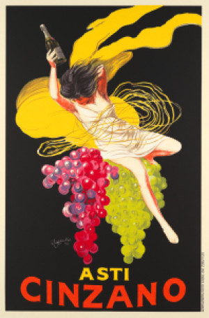 Bild Grußkarte - Asti Cinzano By Leonetto Cappiello - 1920 oder mit...