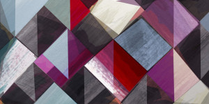 Grußkarte - Modern Patchwork oder mit Eigenem Foto
