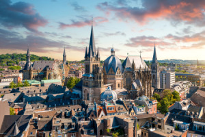 Wunschbild Grußkarte - Aachen Panorama oder mit Eigenem Foto