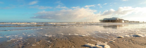 Wunschmotiv Grußkarte - St Peter-Ording - Nordsee - Panorama oder m...