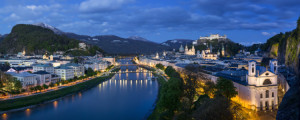 Foto auf Grußkarte - Salzburg Panorama oder mit Eigenem Foto
