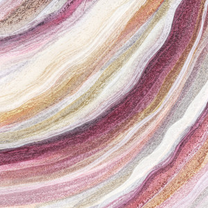 Motiv Grußkarte - Modern Agate Red Tones oder mit Eigenem Foto